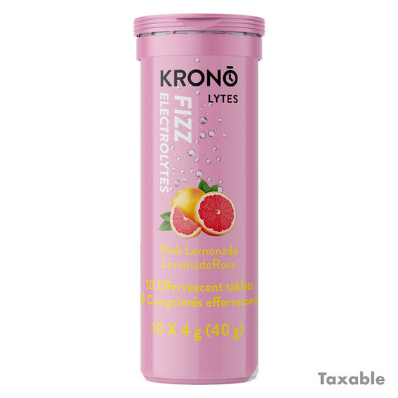 Krono - Fizz éléctrolytes - 10x4g - 2 saveurs