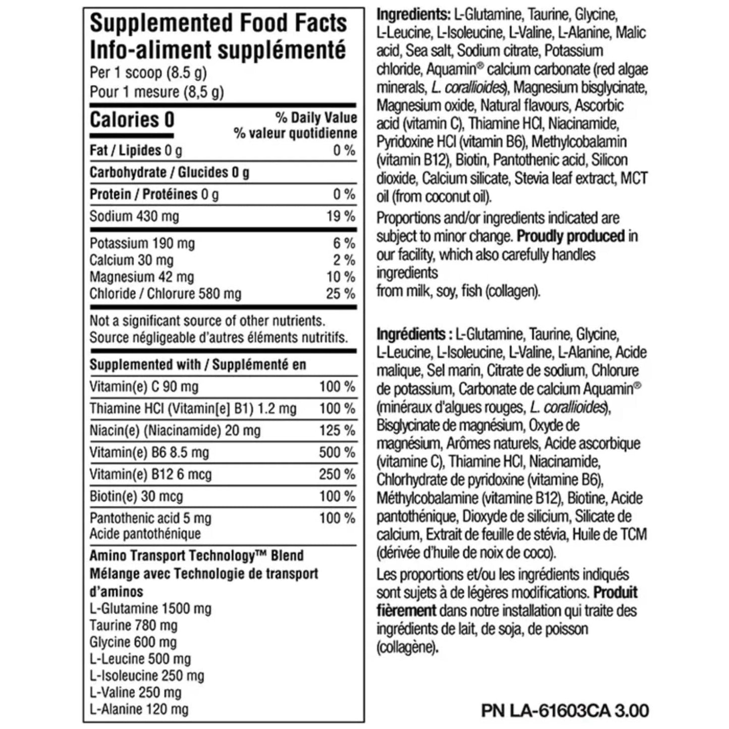 PVL PROH2O-30 Servings