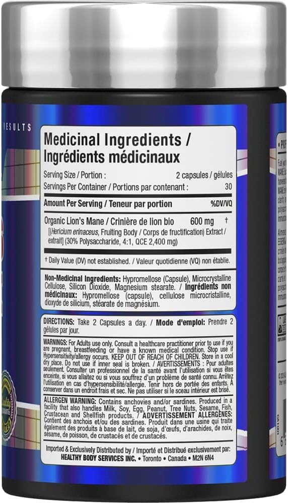 Allmax Lion's Mane - 60 Caps