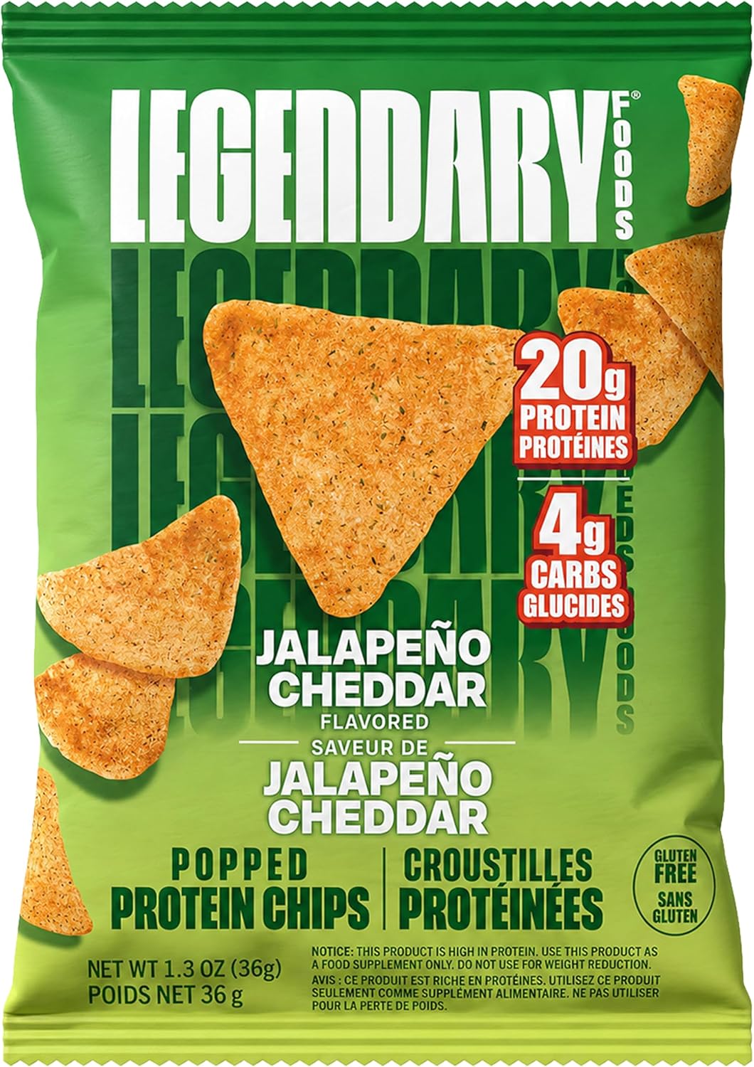 Legendary Foods Popped Protein Chips