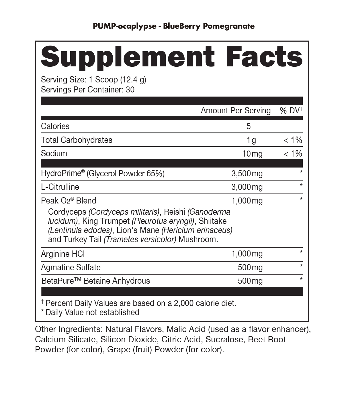 Bucked Up - Pump-Ocalypse-30 Servings