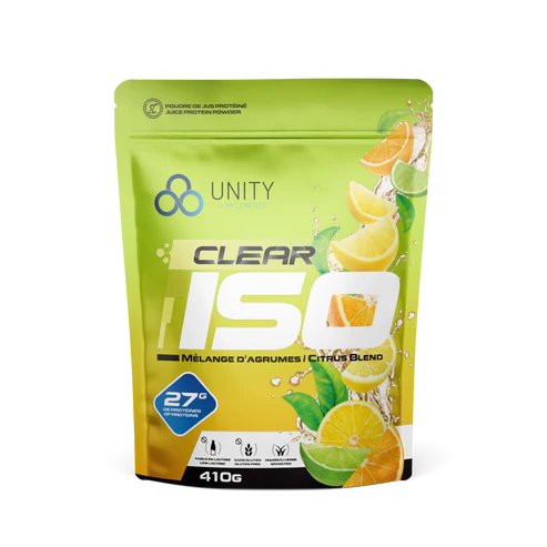 Unity - Clear Iso - 410g - 5 saveurs