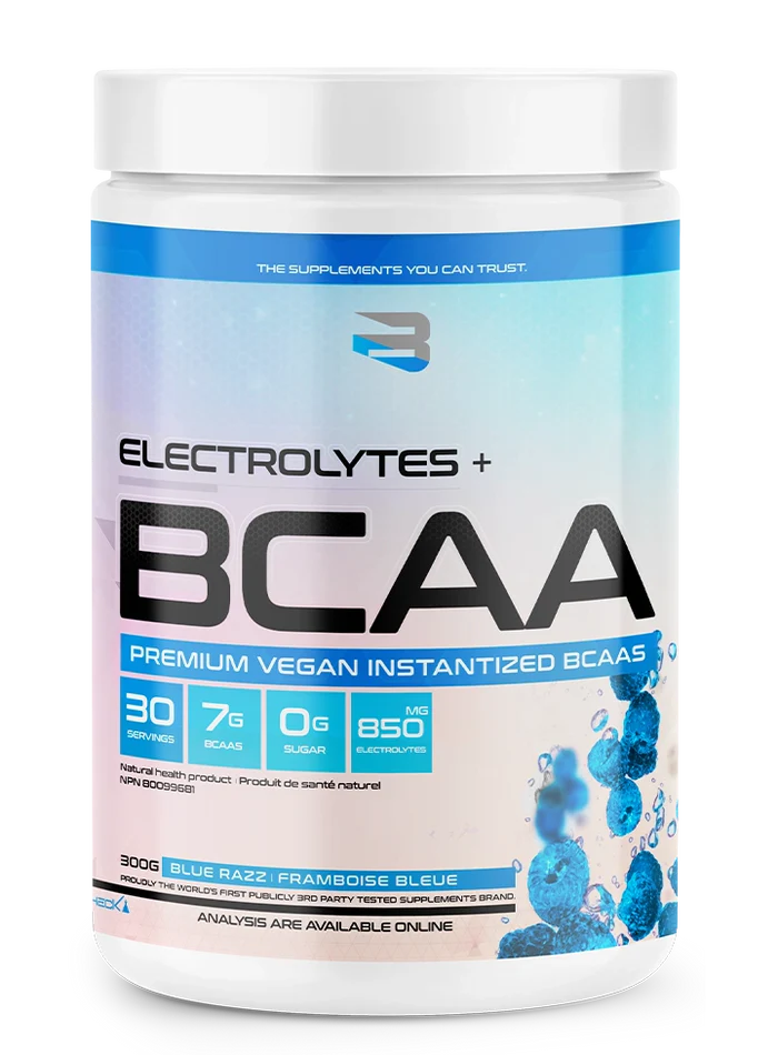 Believe - Électrolyte + BCAA - 30 portions - 5 saveurs