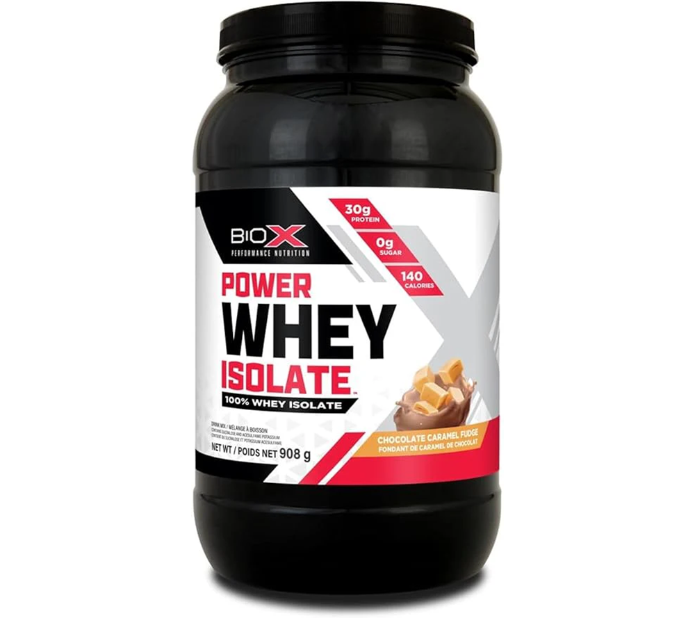 BioX - Power Whey Isolate - 2lbs - 7 saveurs