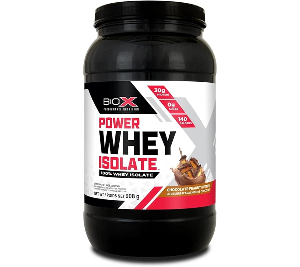 BioX - Power Whey Isolate - 2lbs - 7 saveurs