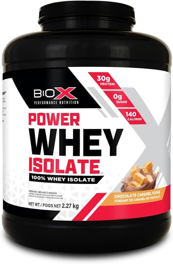 BioX - Power Whey Isolate - 8 saveurs 5lbs