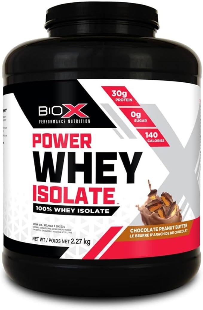 BioX - Power Whey Isolate - 8 saveurs 5lbs