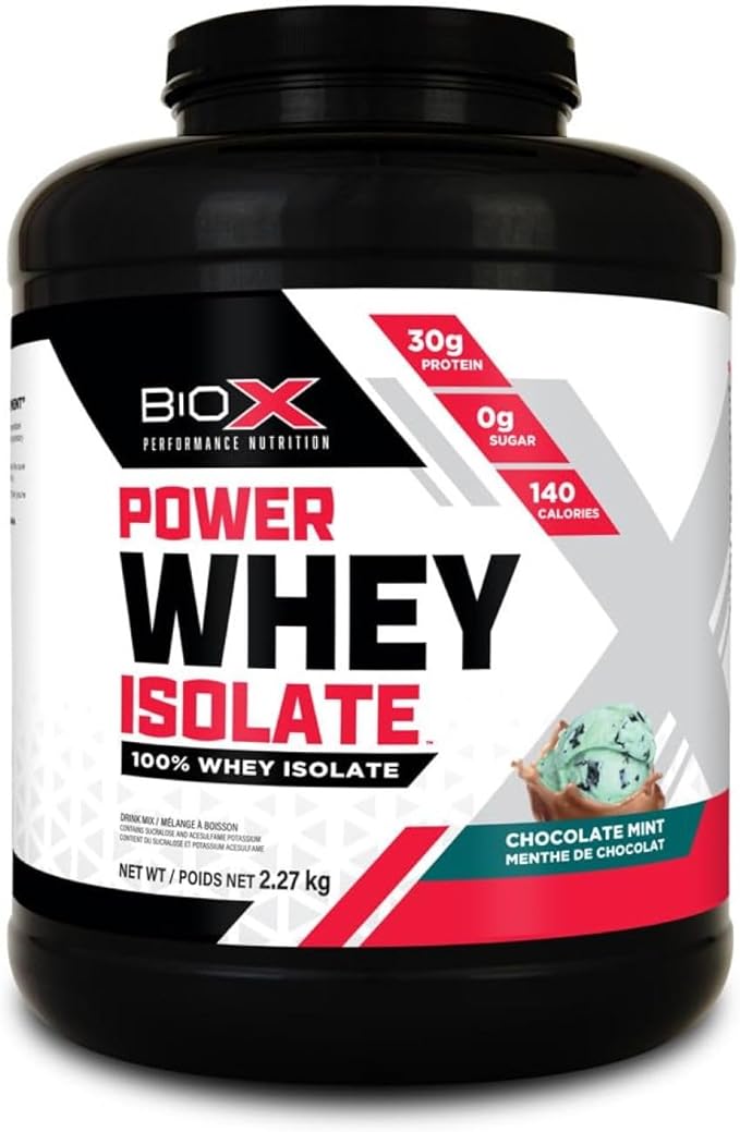 BioX - Power Whey Isolate - 8 saveurs 5lbs