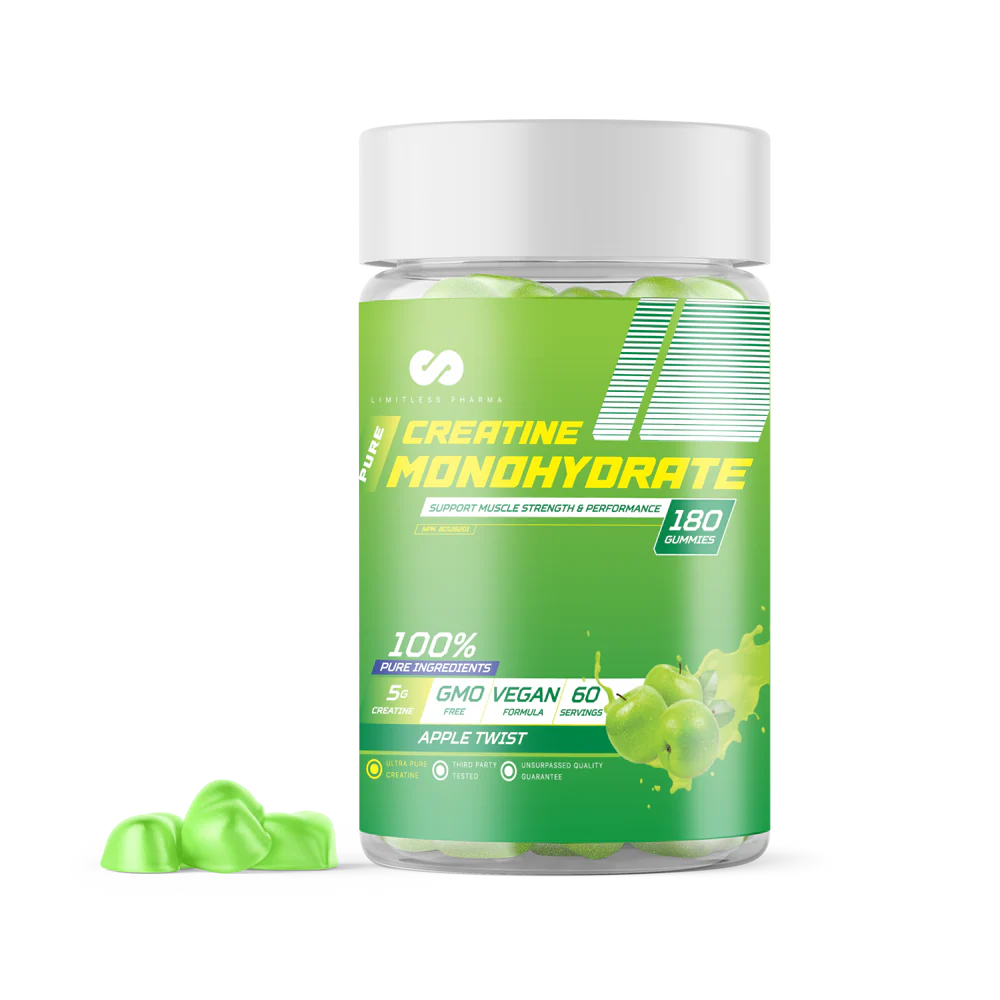 Limitless Pharma - Gummies Creatine-60 Servings