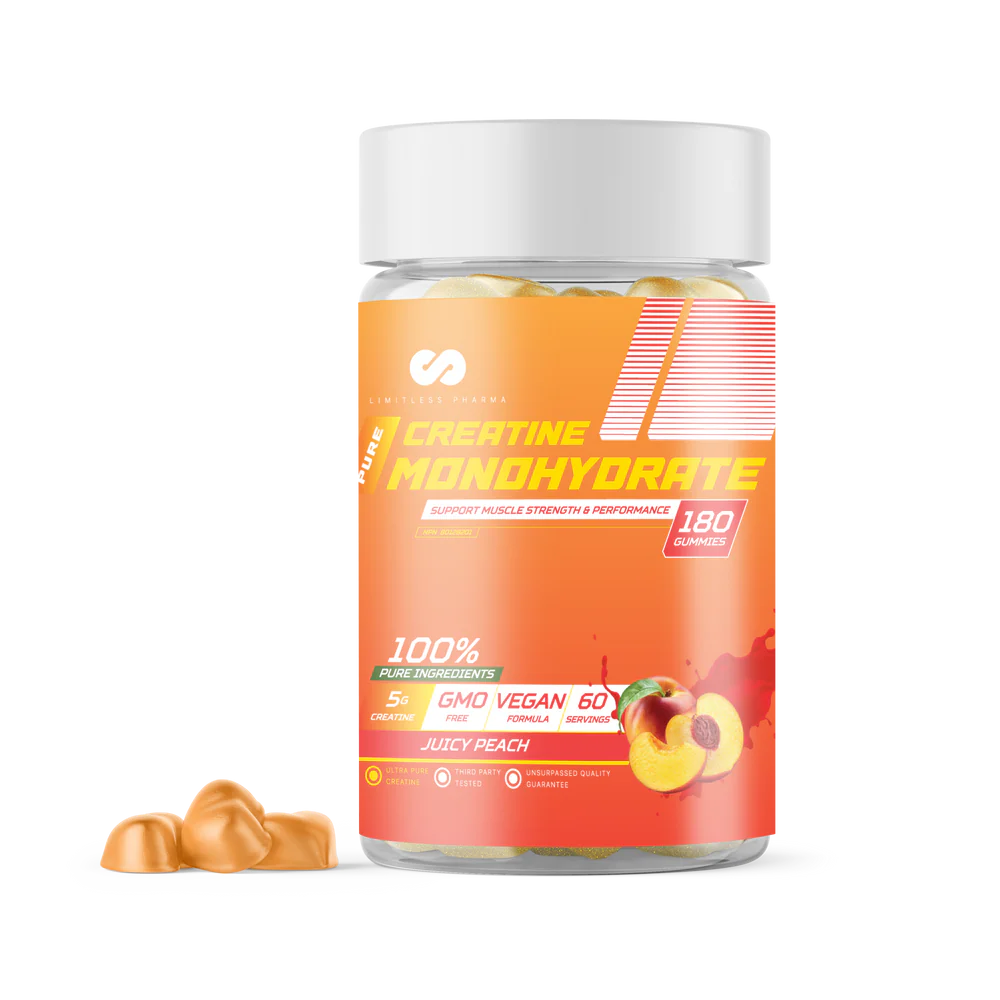 Limitless Pharma - Gummies Creatine-60 Servings