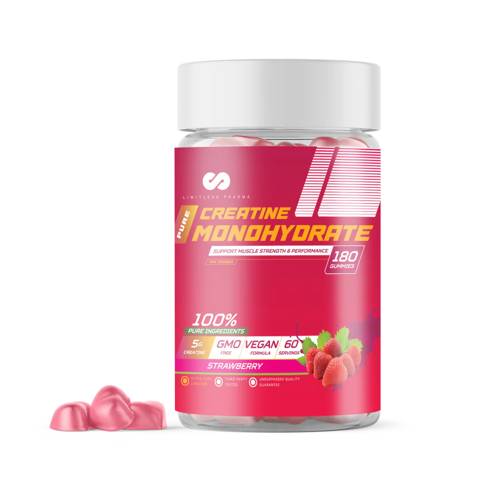 Limitless Pharma - Gummies Creatine-60 Servings