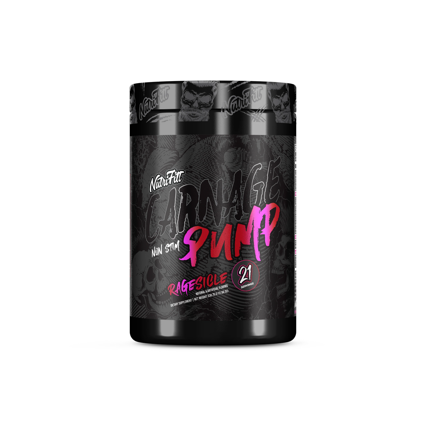 NutriFitt Carnage Pump-21 servings