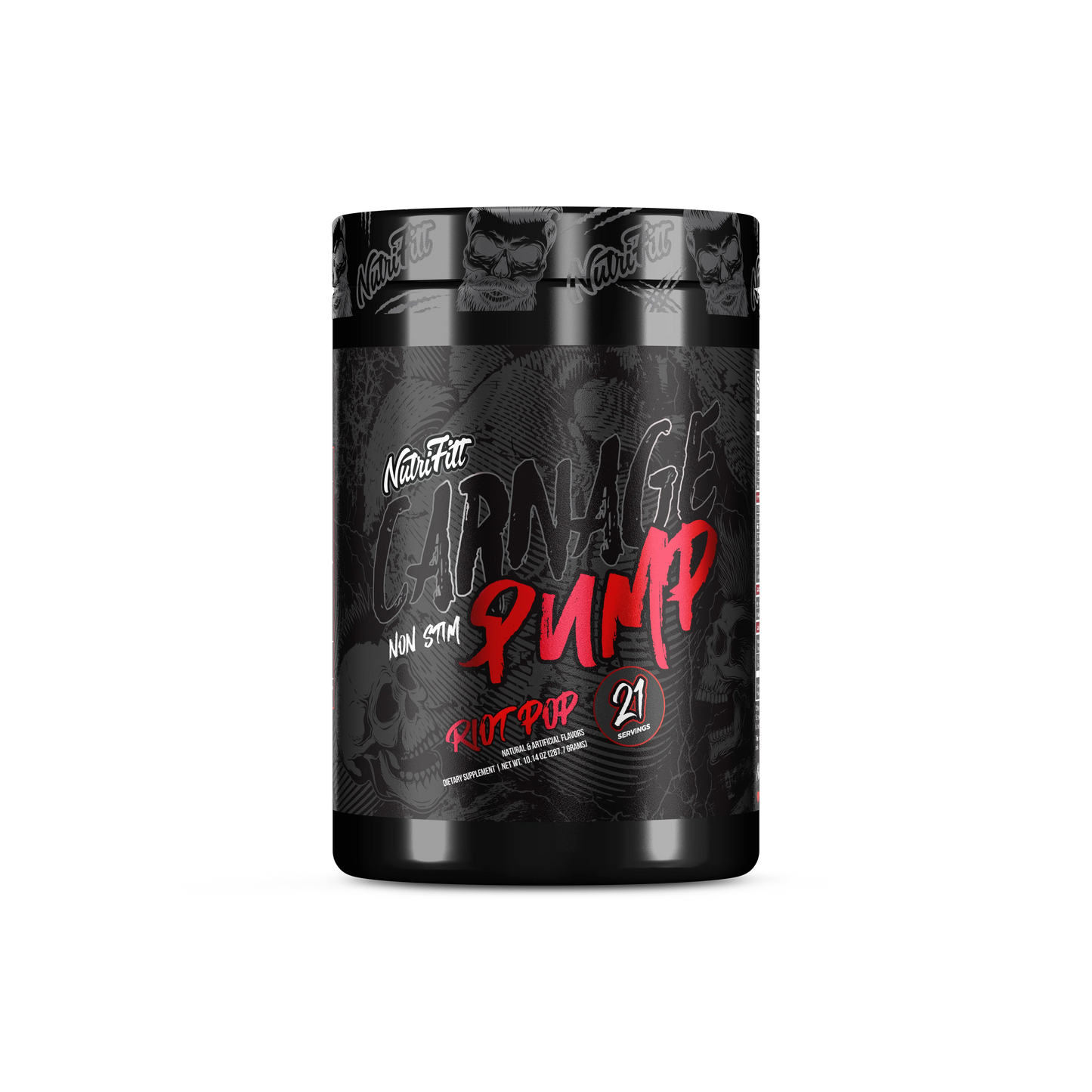 NutriFitt Carnage Pump-21 servings