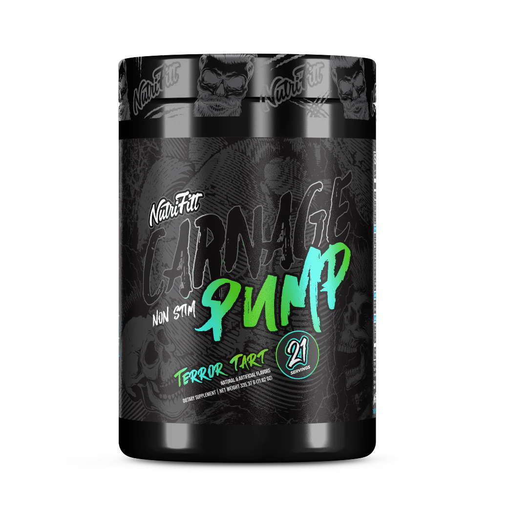 NutriFitt Carnage Pump-21 servings