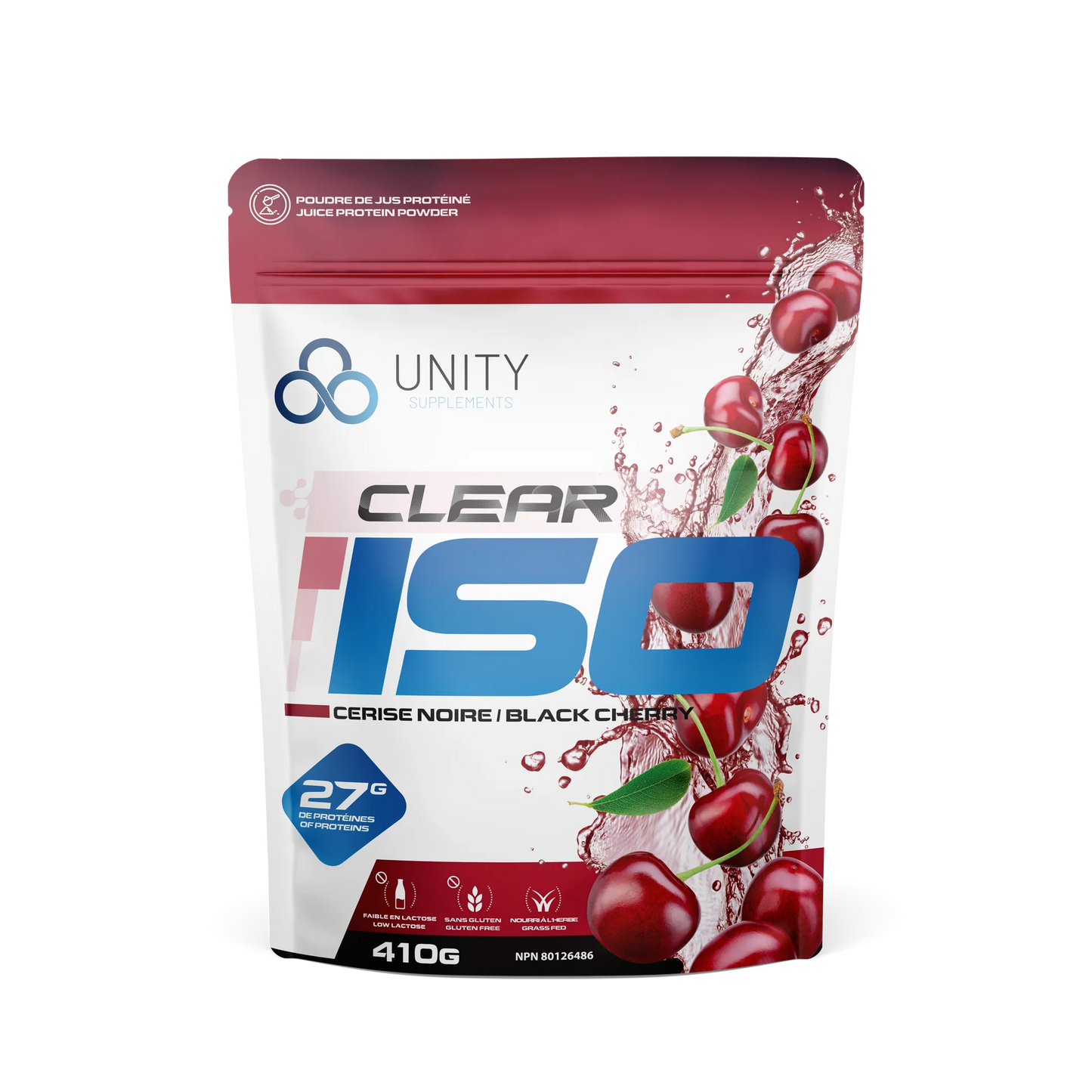 Unity - Clear Iso - 410g - 5 saveurs