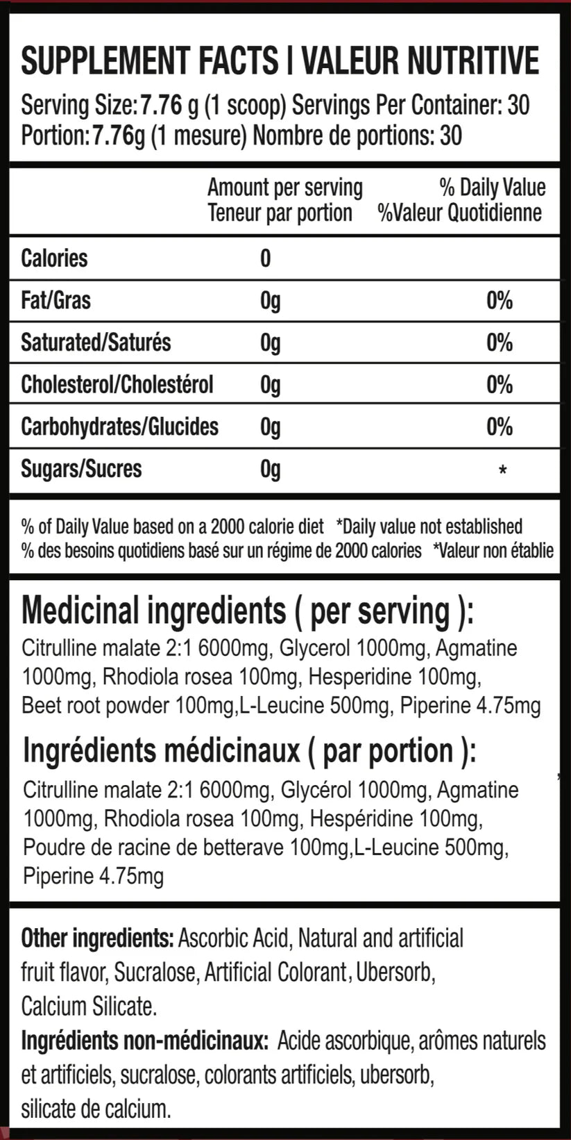 Predator Labs - Eternal Pump - 30 Servings