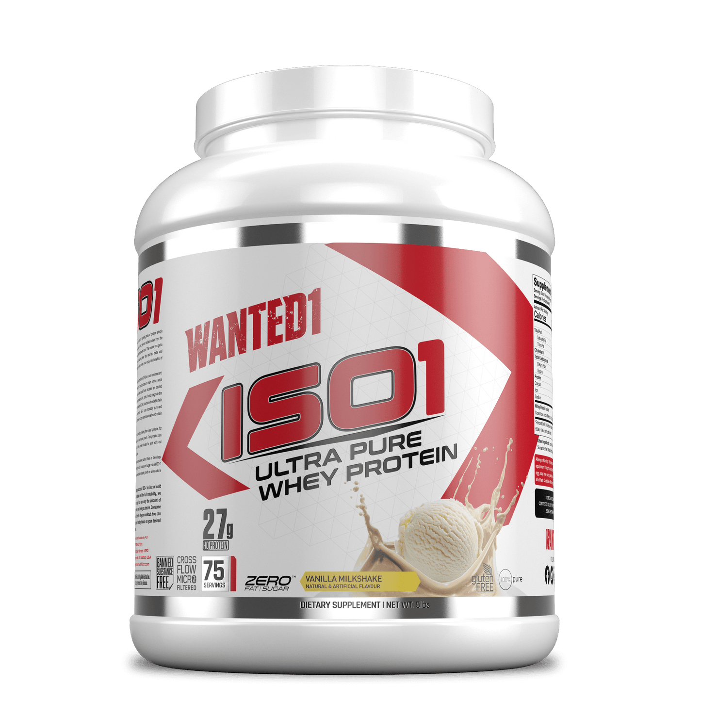 WANTED1 - Isolate - 5 lbs 4 saveurs