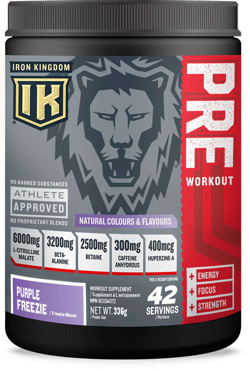 Iron Kingdom - Pre Workout - 6 saveurs