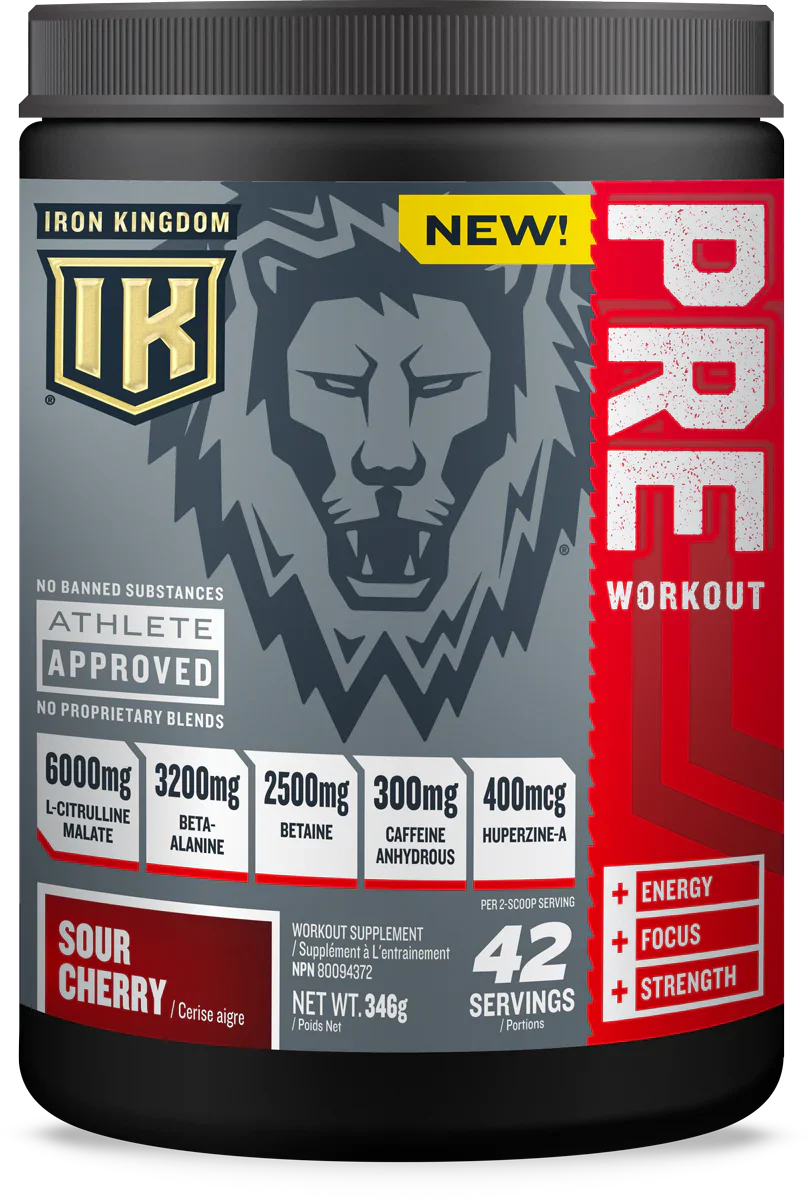 Iron Kingdom - Pre Workout - 6 saveurs