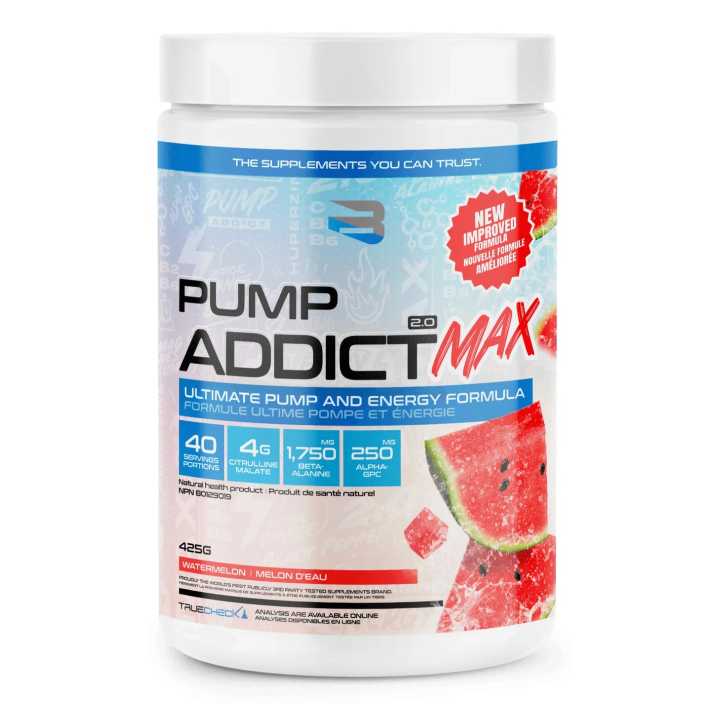 Believe - Pump addict MAX - 425 - 10 saveurs