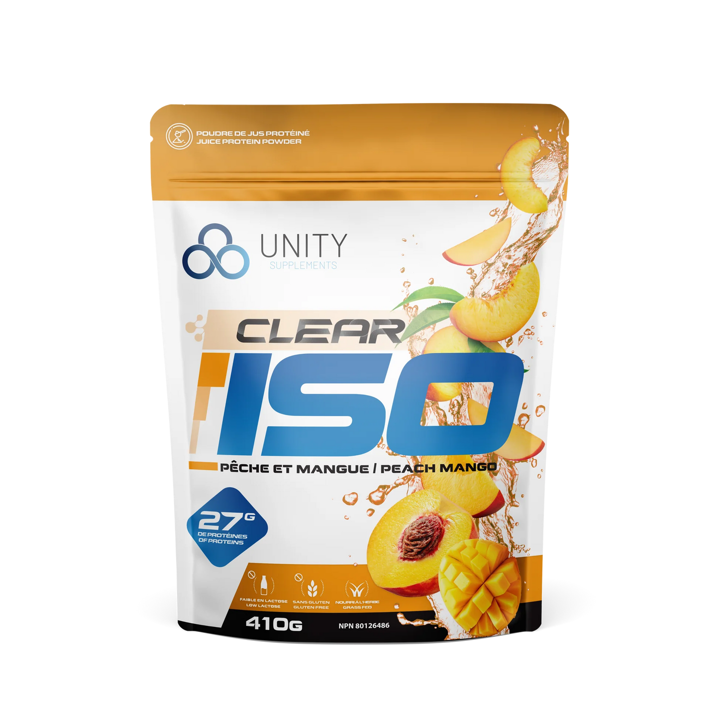 Unity - Clear Iso - 410g - 5 saveurs