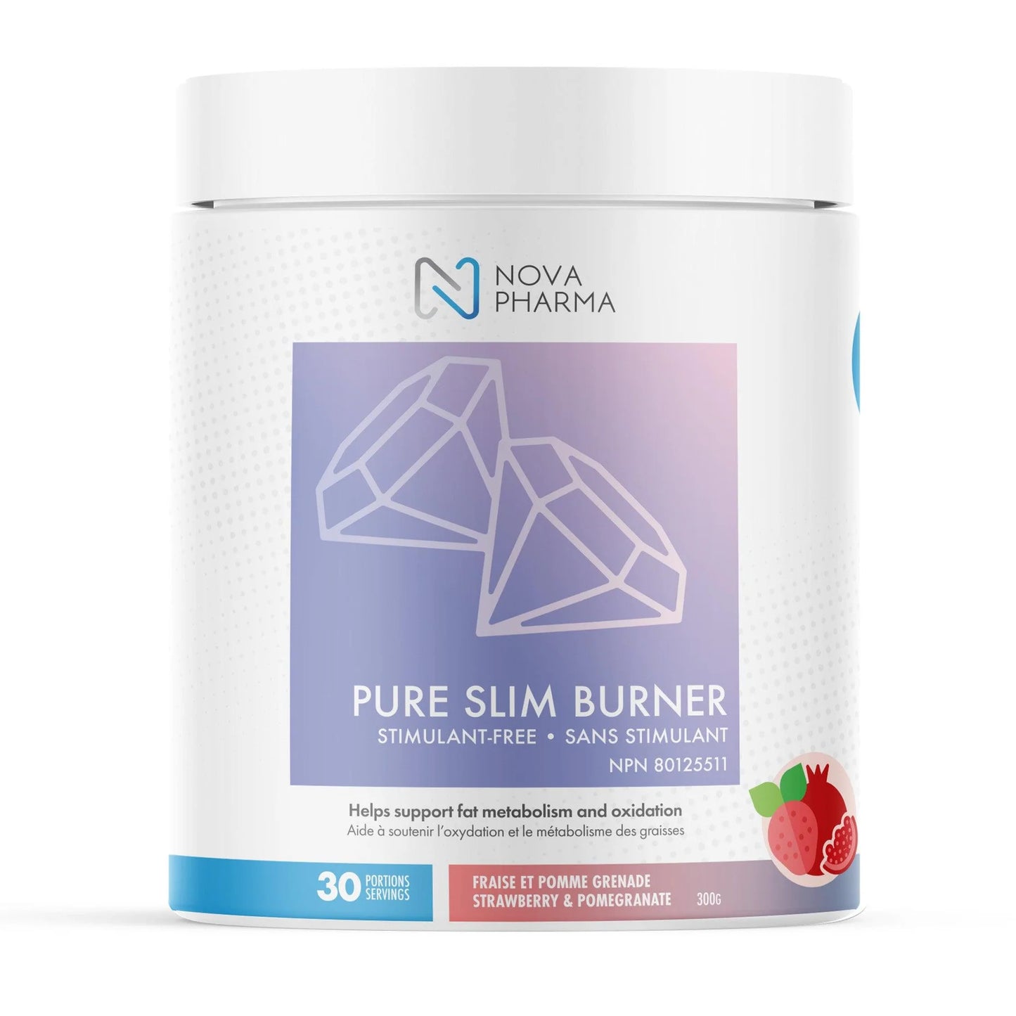 NovaPharma - Pure Slim Burner - 300g - 5 saveurs