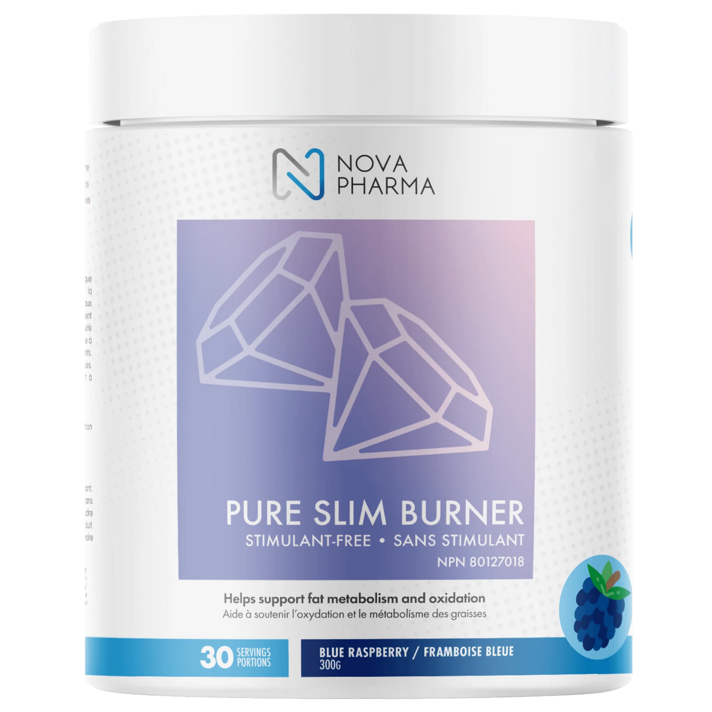 NovaPharma - Pure Slim Burner - 300g - 5 saveurs