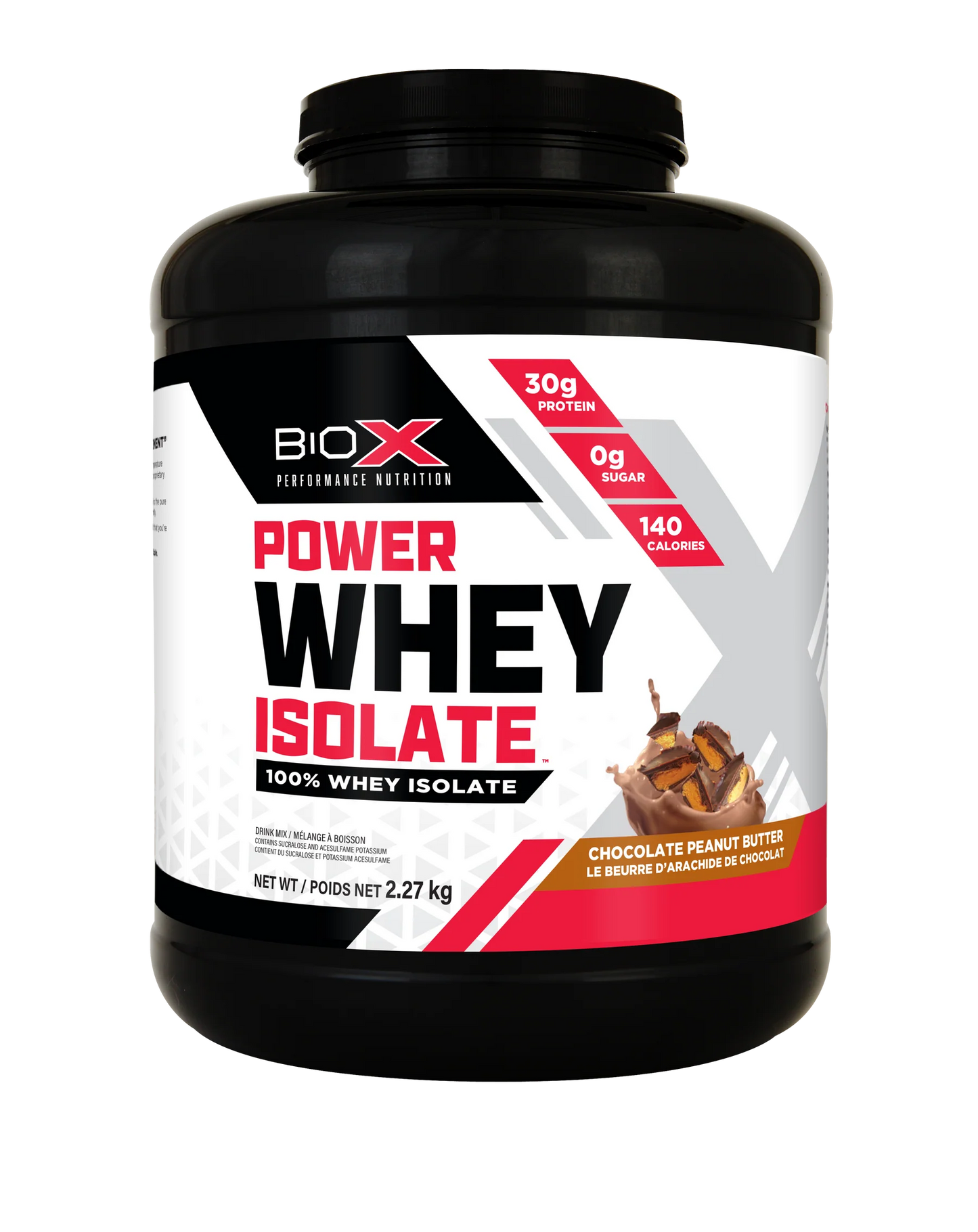 BioX - Power Whey Isolate - 8 saveurs 5lbs