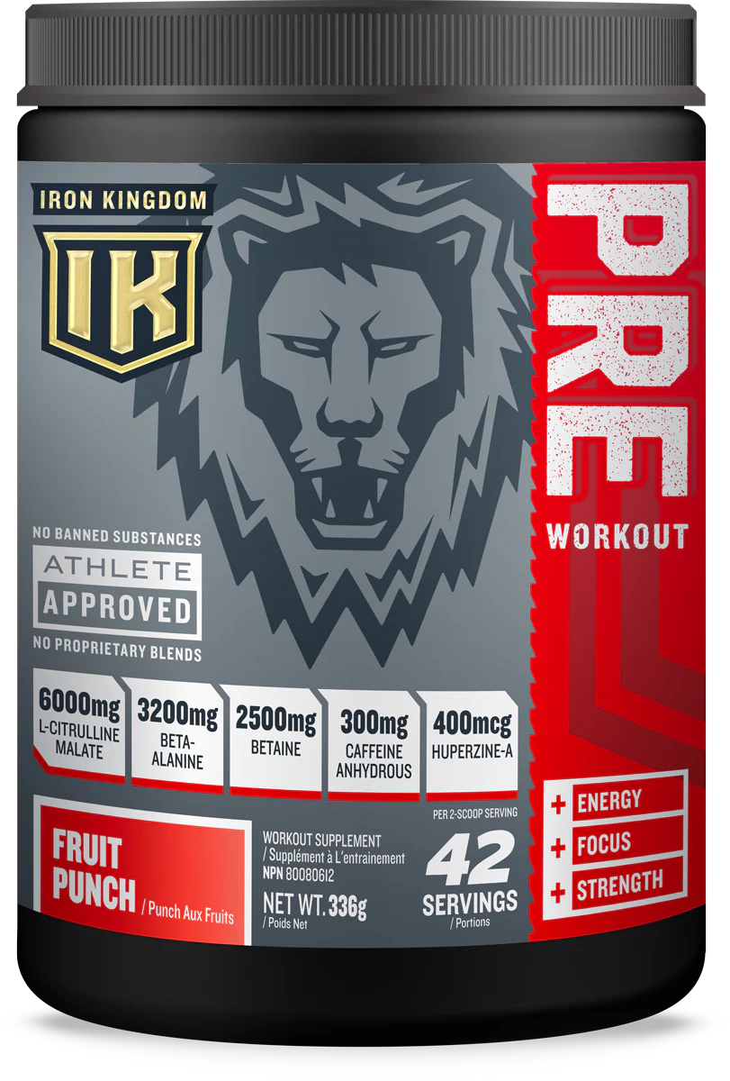 Iron Kingdom - Pre Workout - 6 saveurs