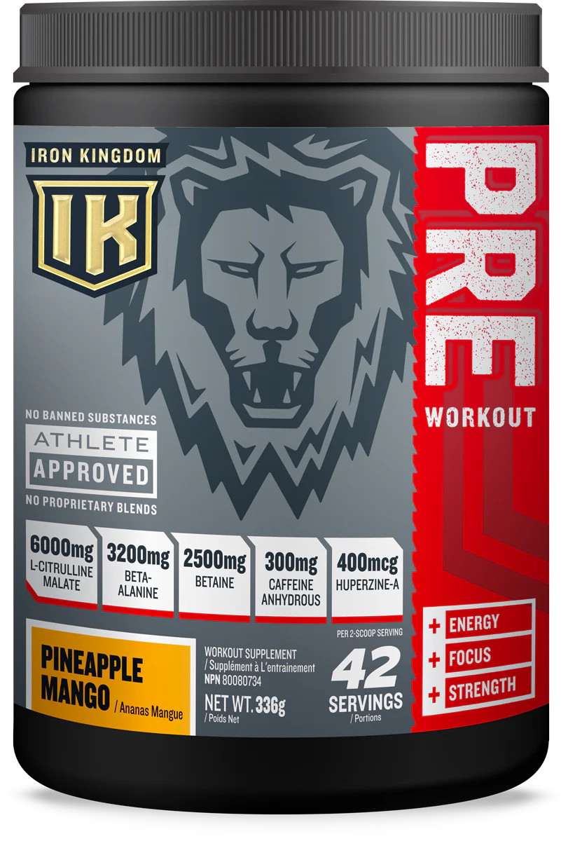 Iron Kingdom - Pre Workout - 6 saveurs