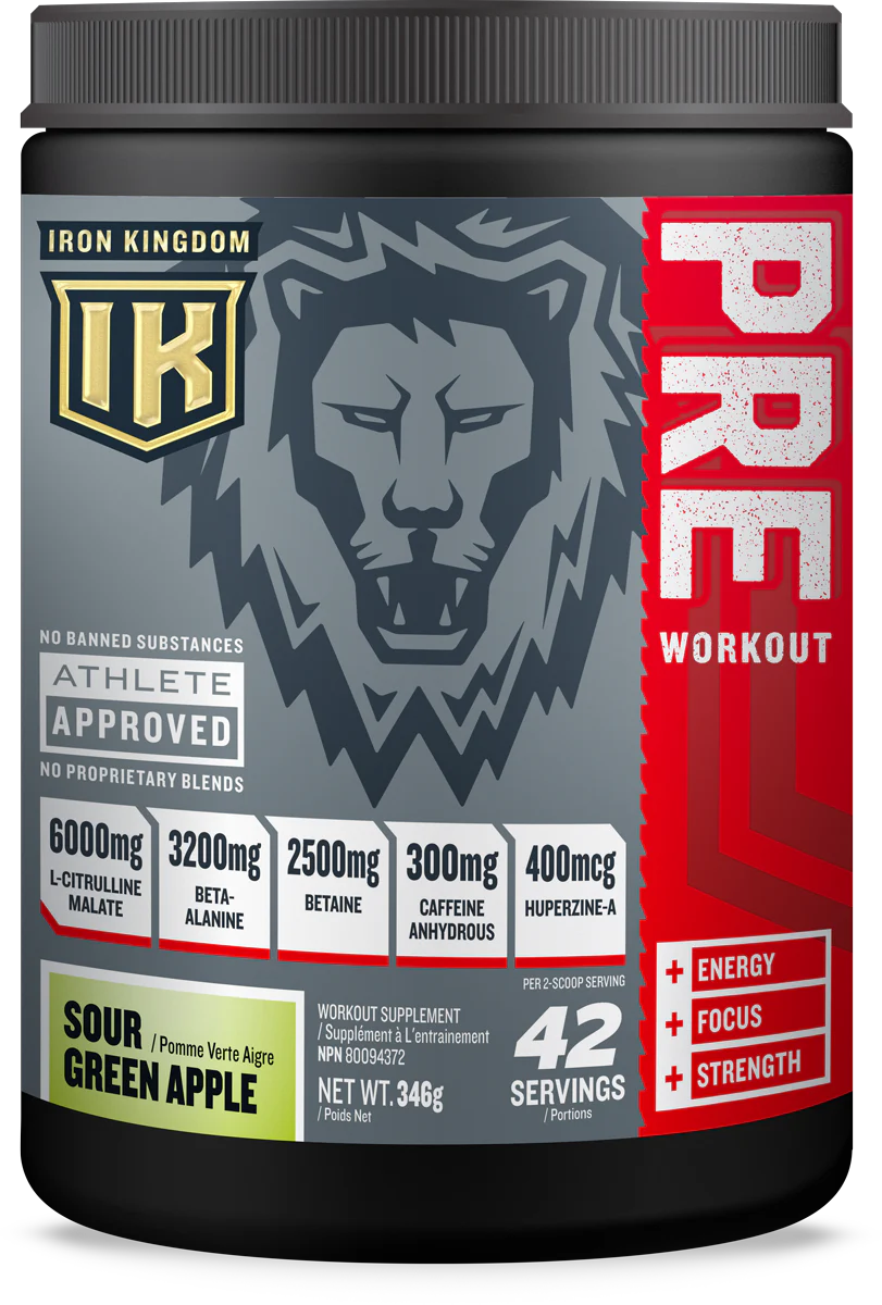 Iron Kingdom - Pre Workout - 6 saveurs