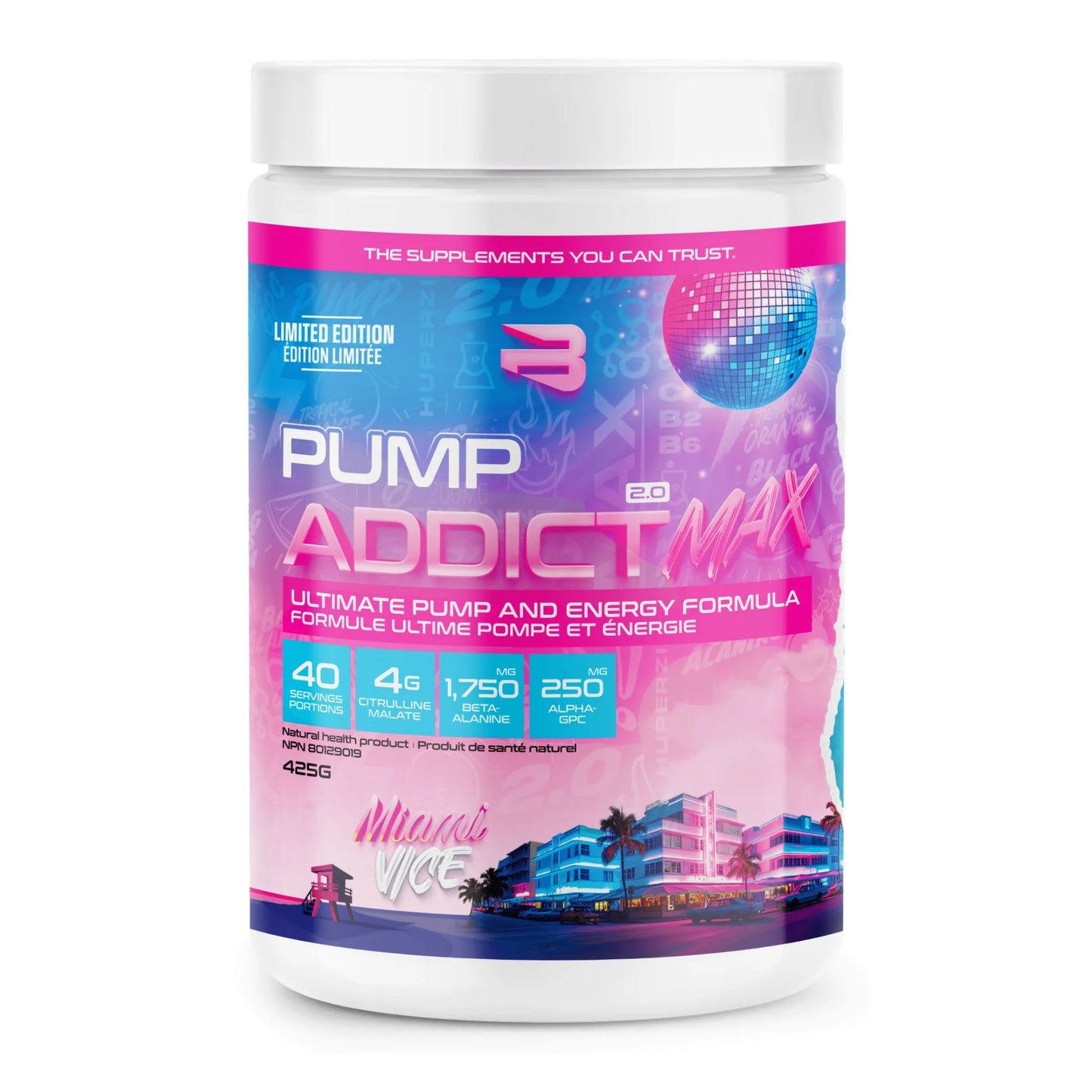 Believe - Pump addict MAX - 425 - 10 saveurs