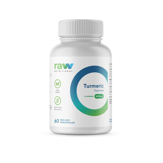 RAW NUTRITION - Tumeric Curcuma 60 capsules