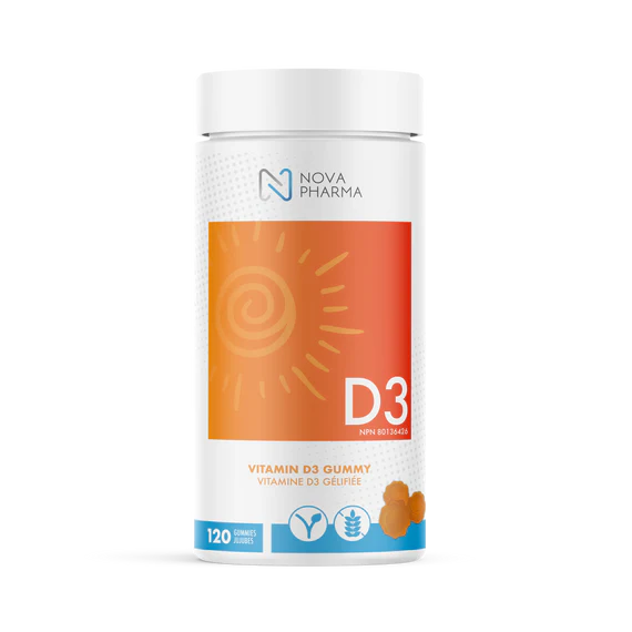 NovaPharma - Vitamine D3 - 120 jujubes