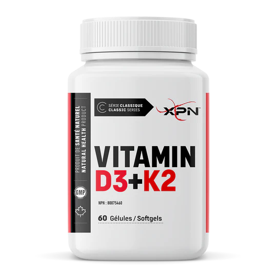 XPN - Vitamin D3 + K2 - 60 capsules