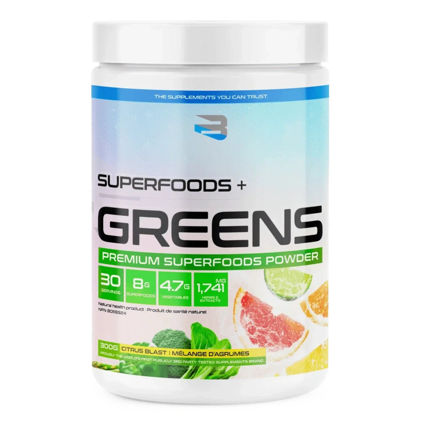 Believe - Superfoods + Greens - 30 portions