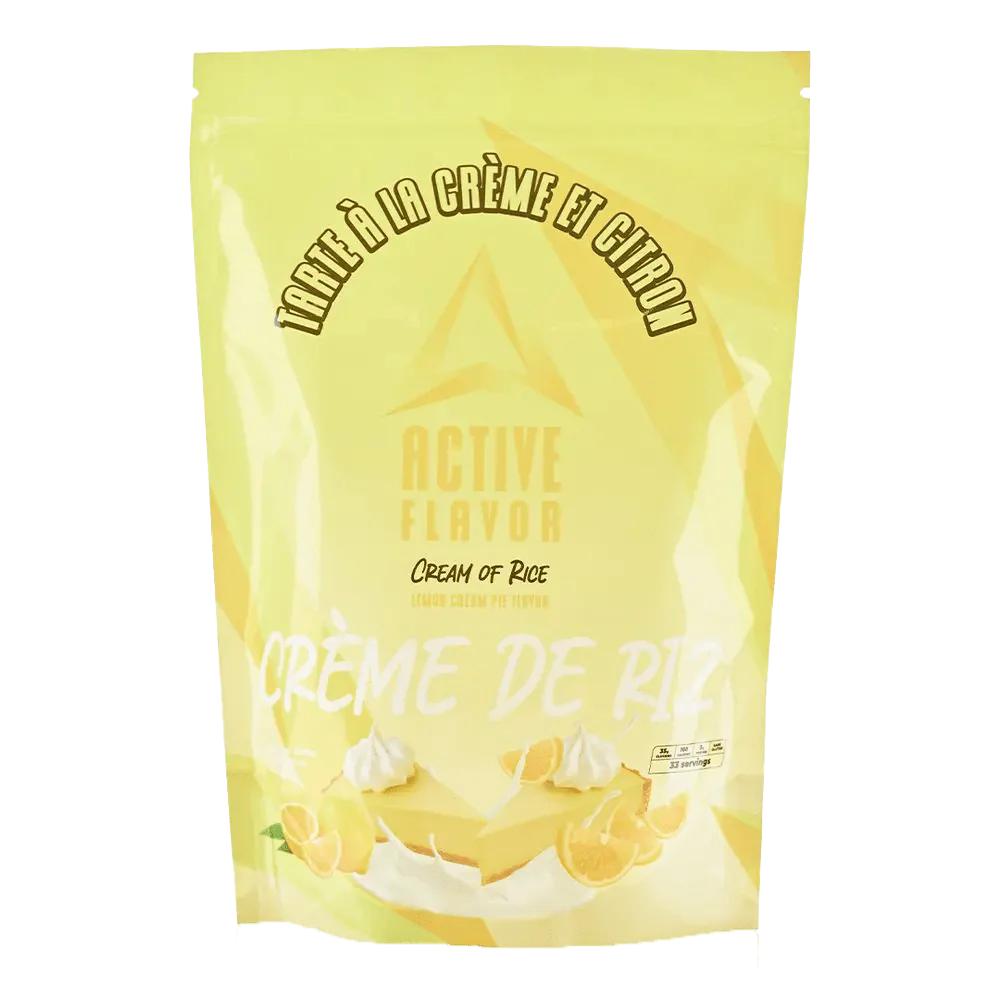 Active Flavor - Creme de riz - 1.5kg - 6 saveurs