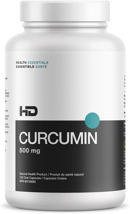 HD muscle - curcuma 500mg - 120 capsules