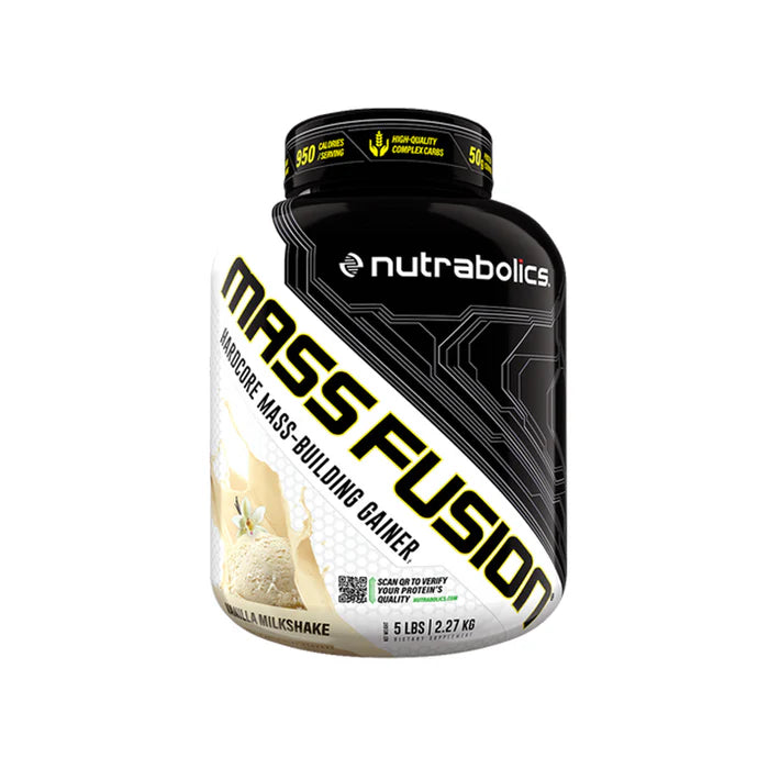 Nutrabolic - Mass fusion - 12 lbs - 2 saveurs