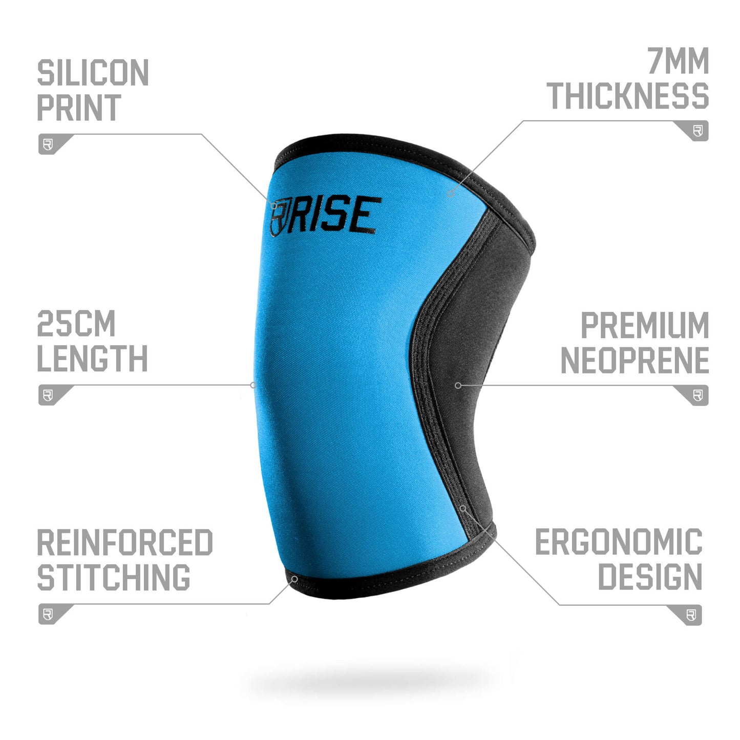 Rise - Genouillères 7mm