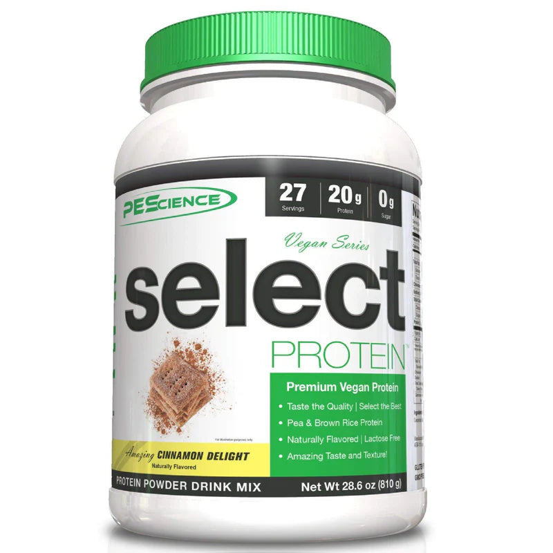 PEScience - Select vegan - 1.9lbs - 5 saveurs