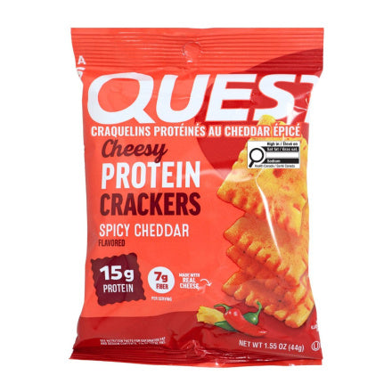 Cheesy Protein Crackers