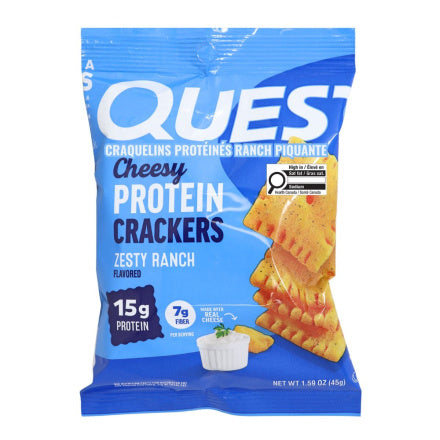 Cheesy Protein Crackers
