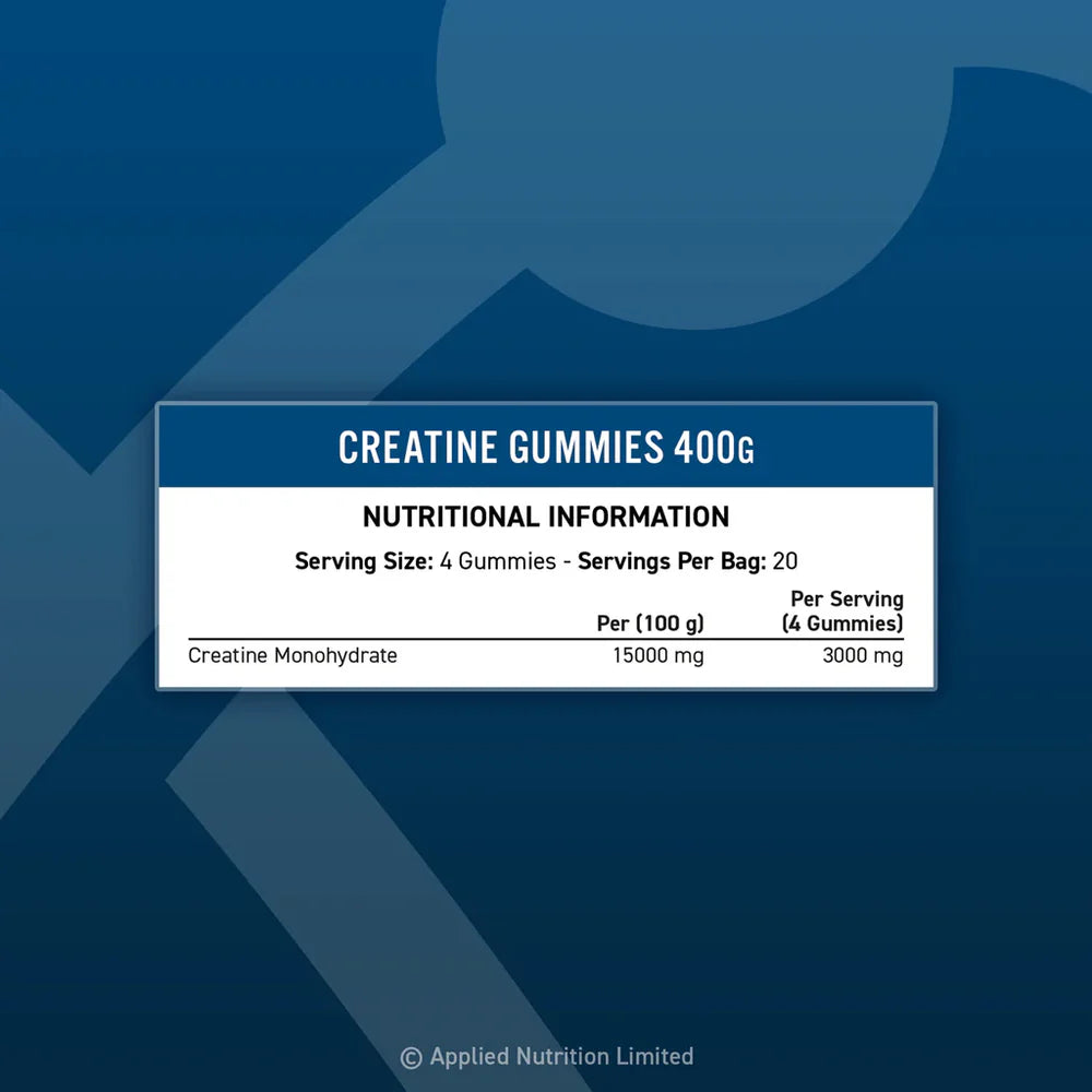 Applied Nutrition - Creatine Gummies - 20 Portions