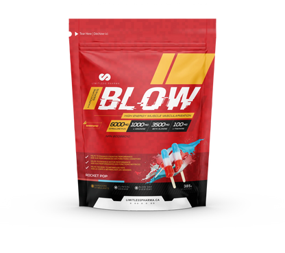 Limitless Pharma - Blow Pre-Workout - 385g - 9 saveurs