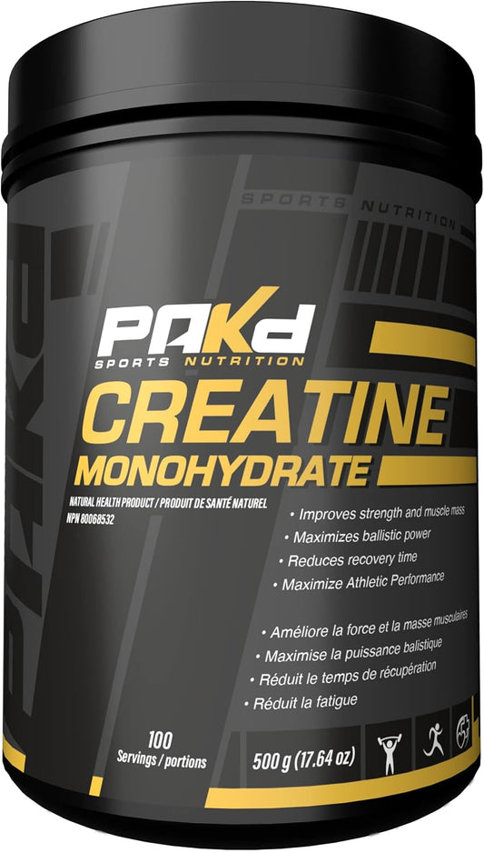PAKD Creatine 100 Portions - 500g