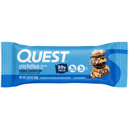 Quest - Overload Barre de protéine 60g