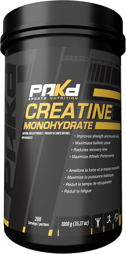 PAKD - Creatine 200 Portions - 1000g