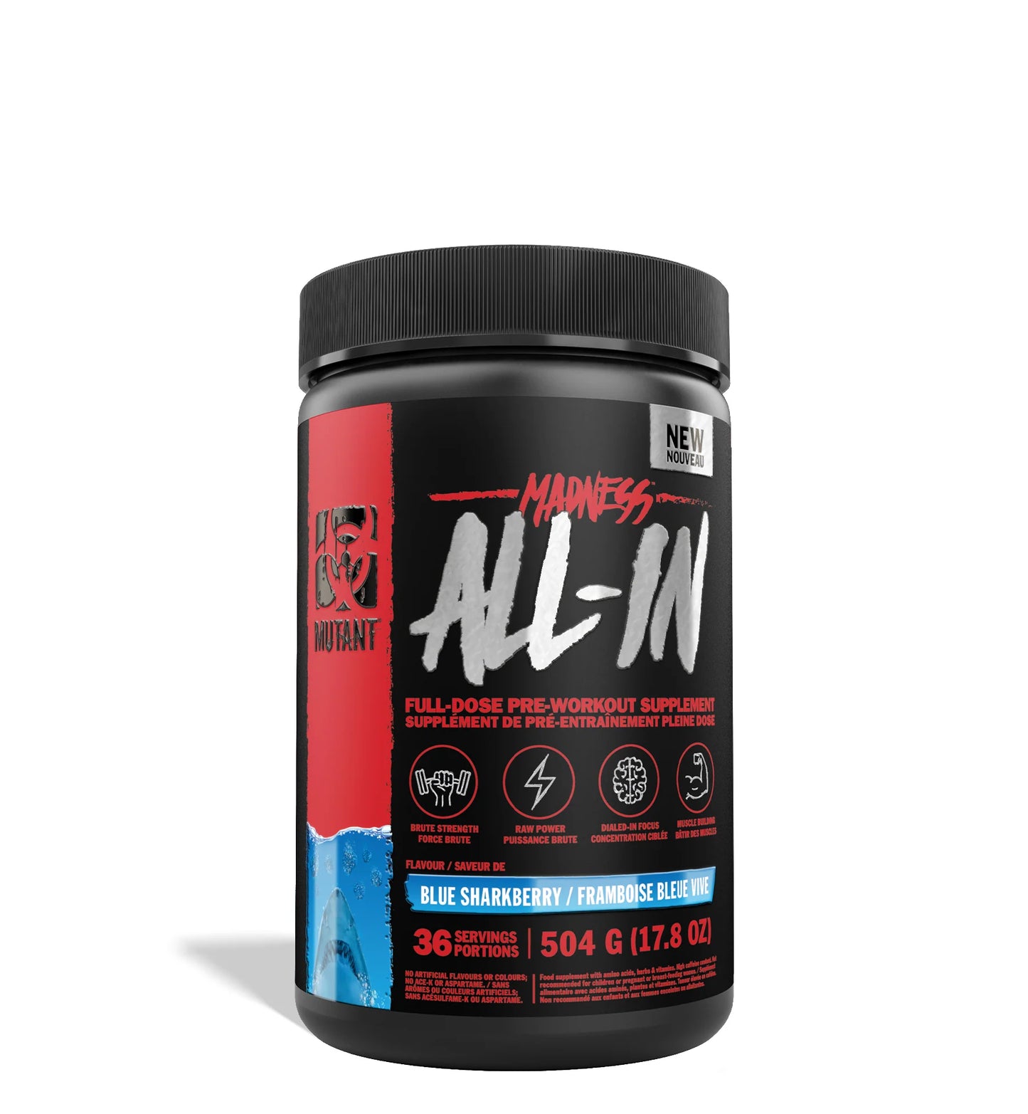 Mutant - Madness all-in - 504g - 4 saveurs