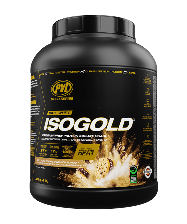 PVL Isogold 4lbs - Sandwich aux biscuits à la crème glacée